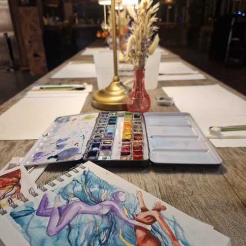 Cours d'aquarelle 05/08: Niveau initiation - Bien Public