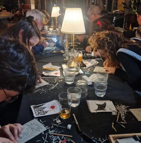 Atelier Linogravure- 03/10- 16h à 18h- Bien Public