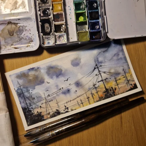 Atelier aquarelle - Paysages simplifiés- 26/09 à 16h- Bien Public