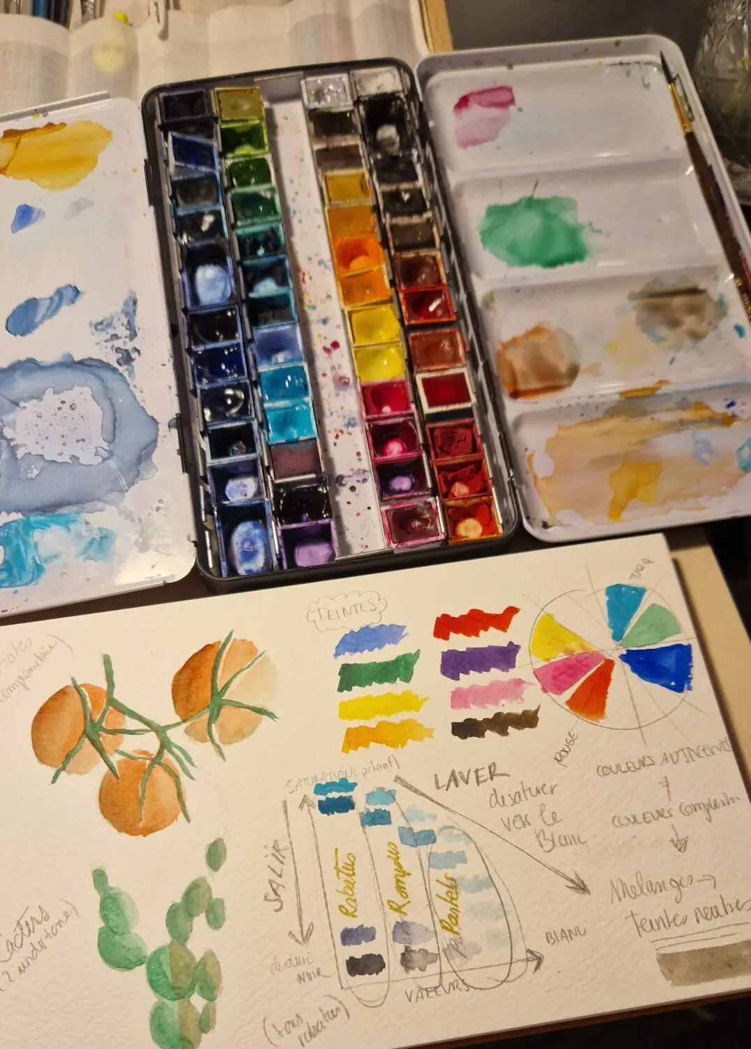 Atelier aquarelle débutant: Les forets - 15/08- Bien Public